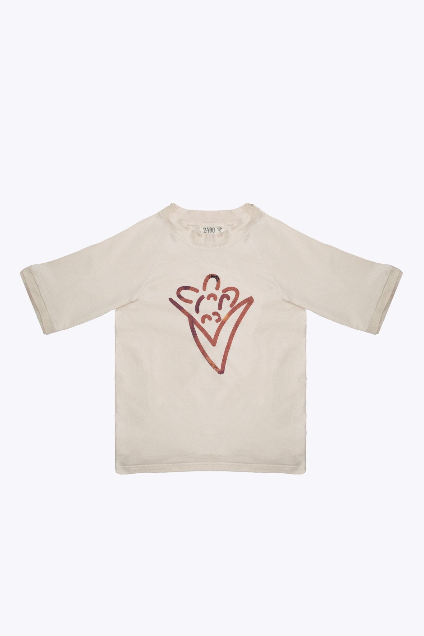 T-shirt crop Carton - TIZZIL