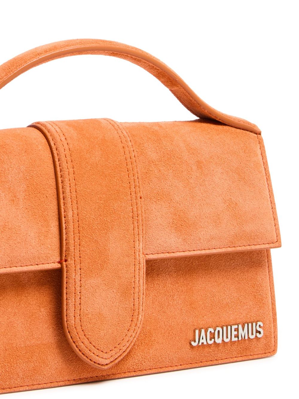 Terracotta Leather Le Grand Bambino Handbag - TIZZIL