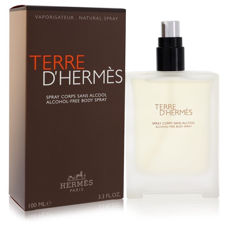 Terre D'hermes Body Spray (Alcohol Free) By Hermes - Size: 100 ml Body Spray - TIZZIL