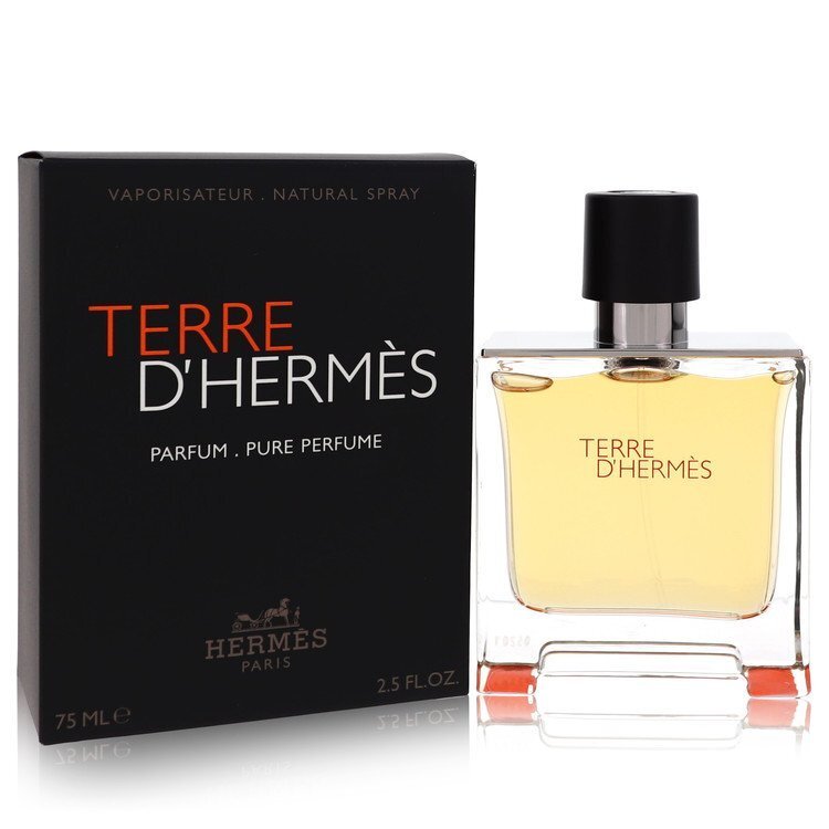 Terre D'hermes Pure Pefume Spray By Hermes - Size: 75 ml Pure Pefume Spray - TIZZIL