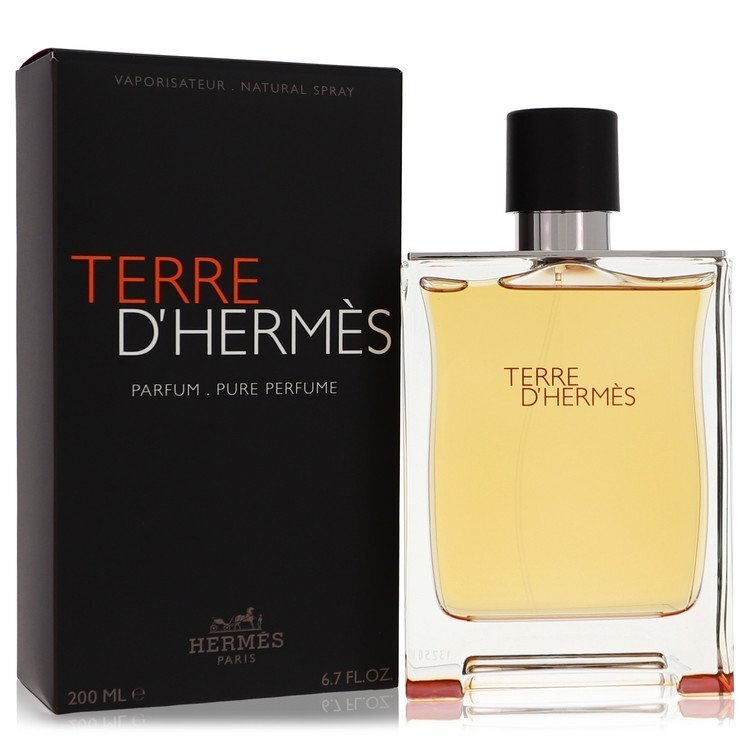 Terre D'hermes Pure Perfume Spray By Hermes - Size: 200 ml Pure Perfume Spray - TIZZIL