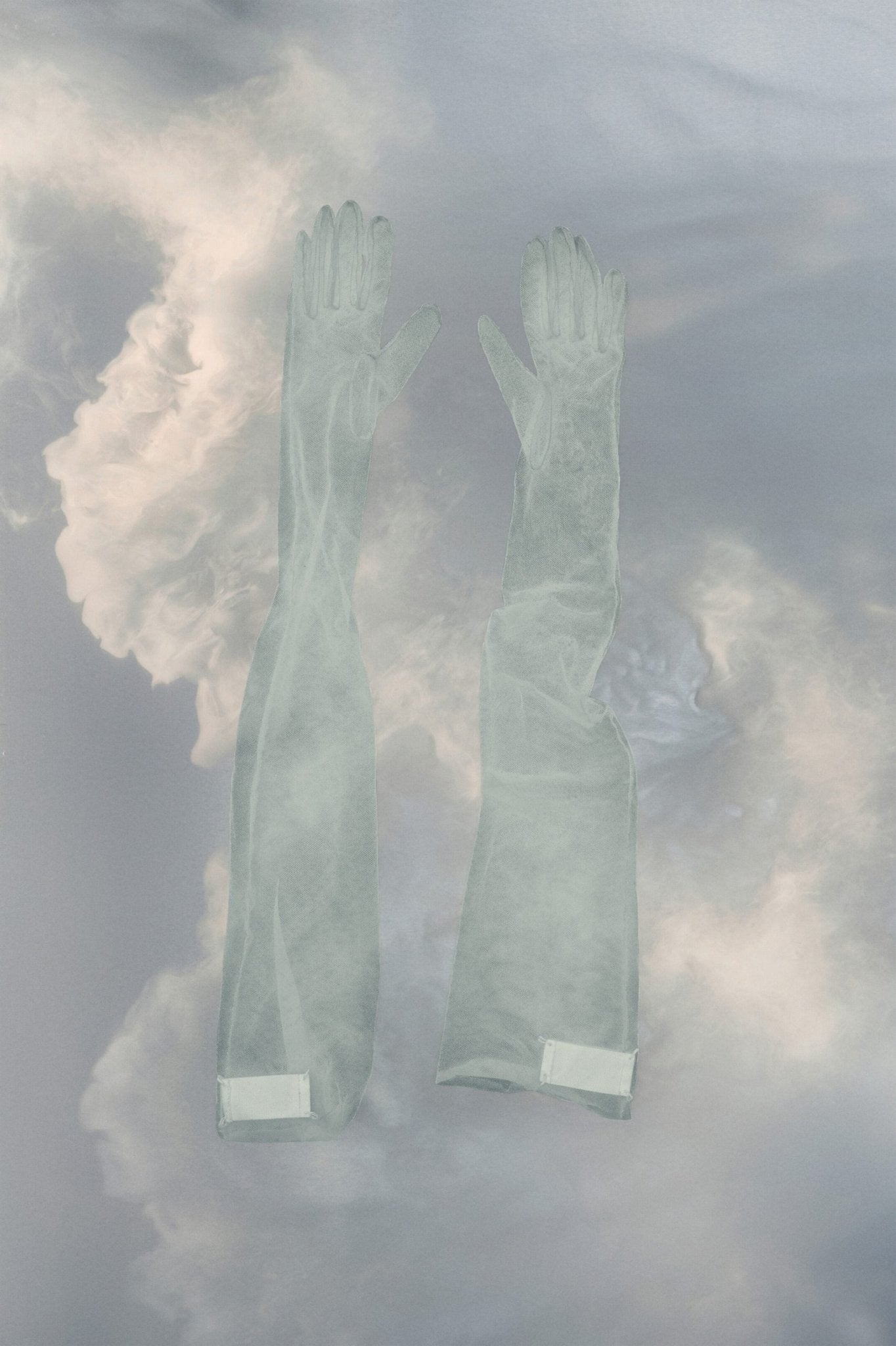 Turquoise Fibres Gloves - TIZZIL