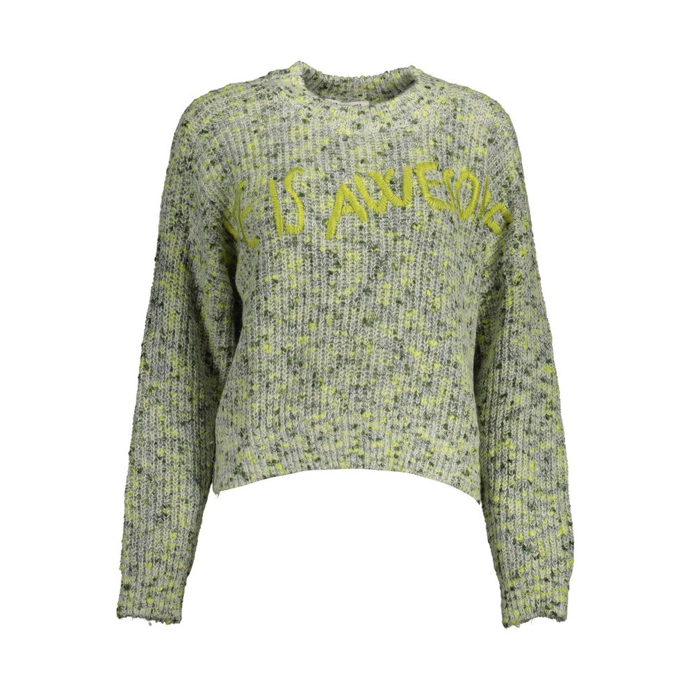 Verde Acrylic Women Sweater - TIZZIL
