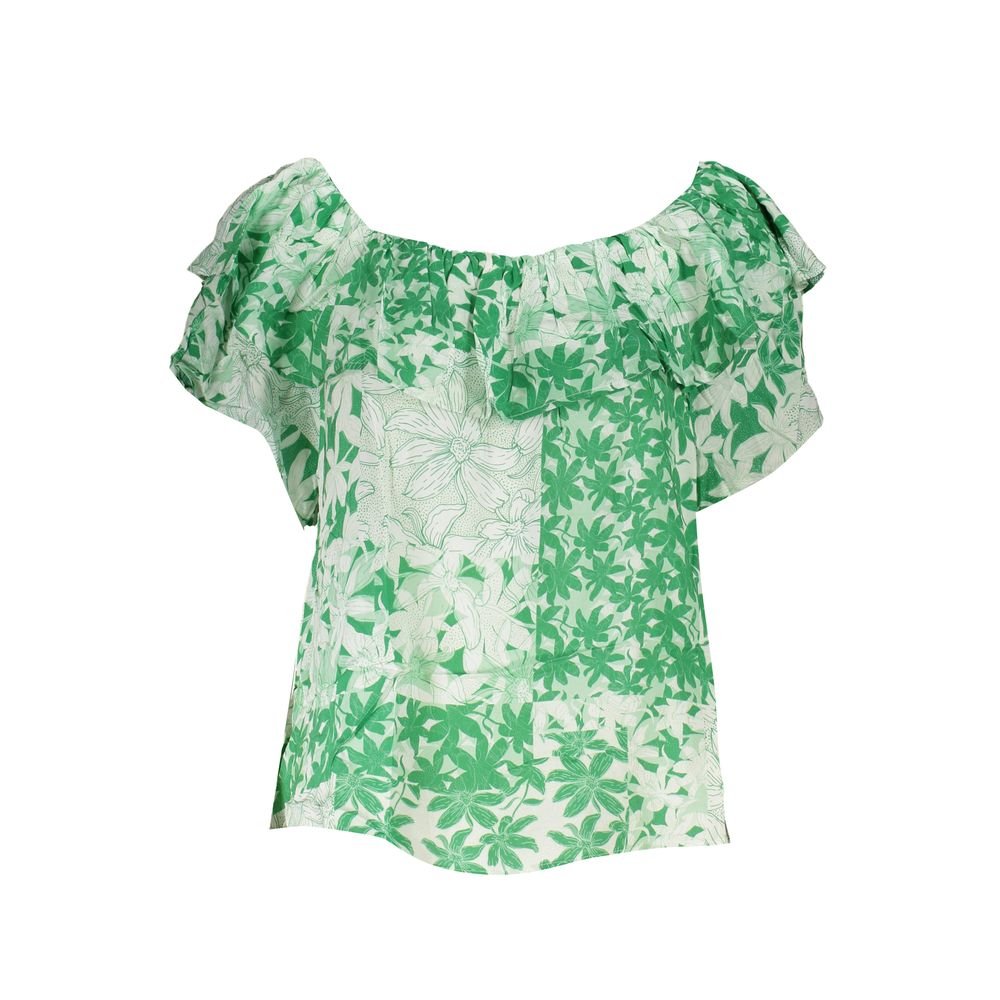 Verde Cotton Women T-Shirt - TIZZIL