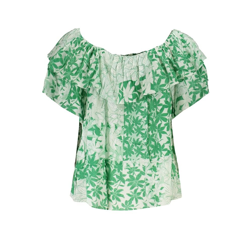 Verde Cotton Women T-Shirt - TIZZIL