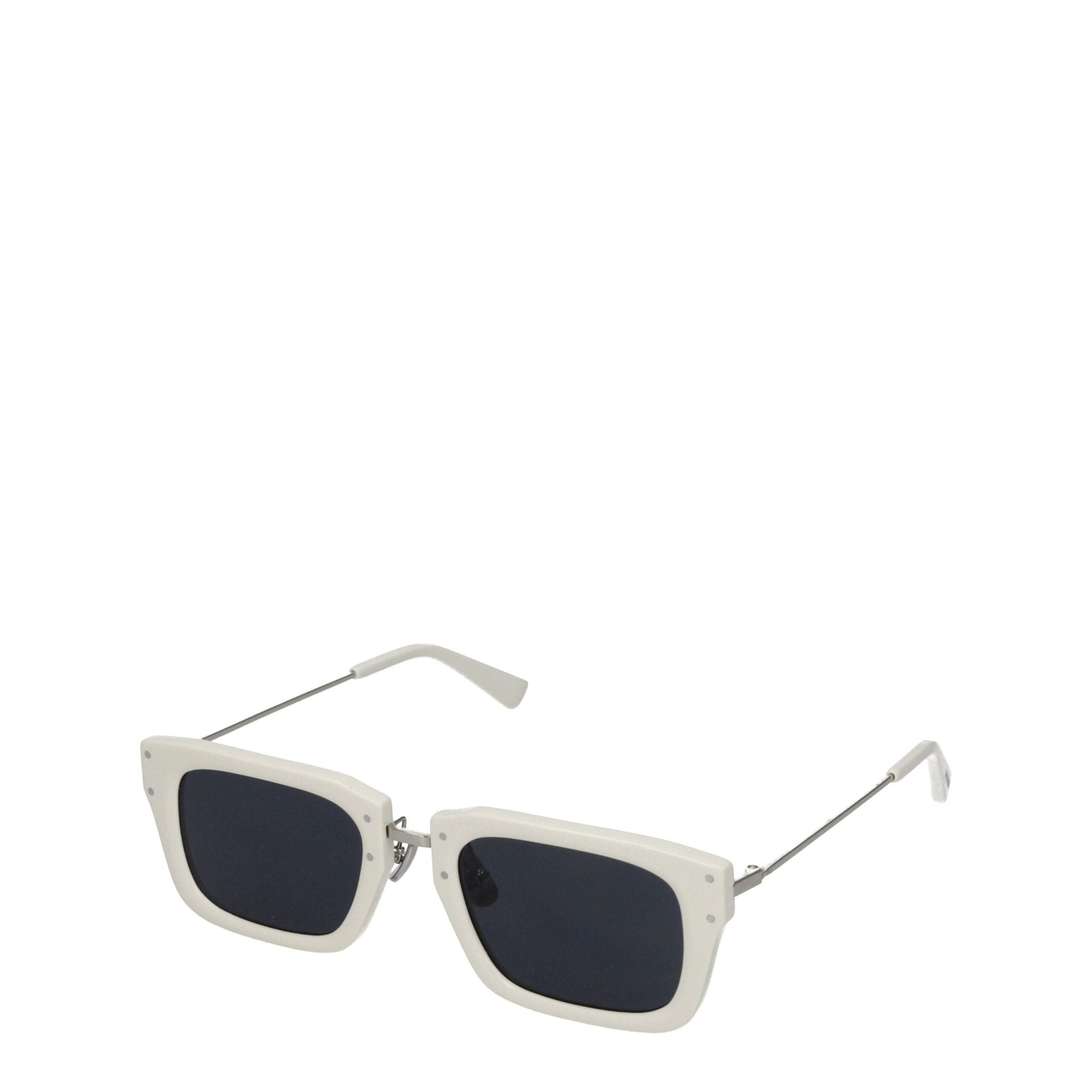 White Acetate Sunglasses - TIZZIL