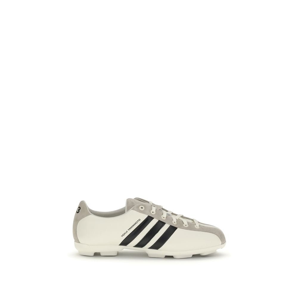White Calf Leather Bos Taurus Athletic Sneakers - TIZZIL