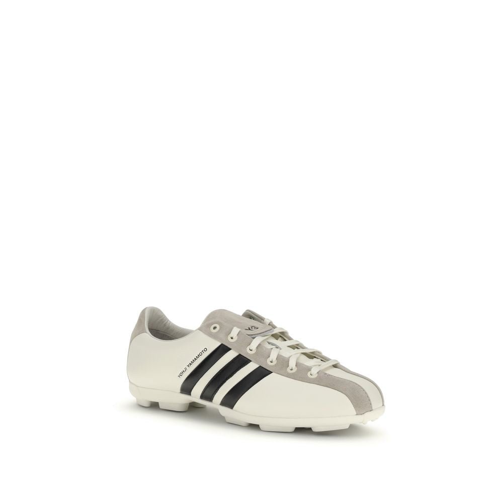 White Calf Leather Bos Taurus Athletic Sneakers - TIZZIL