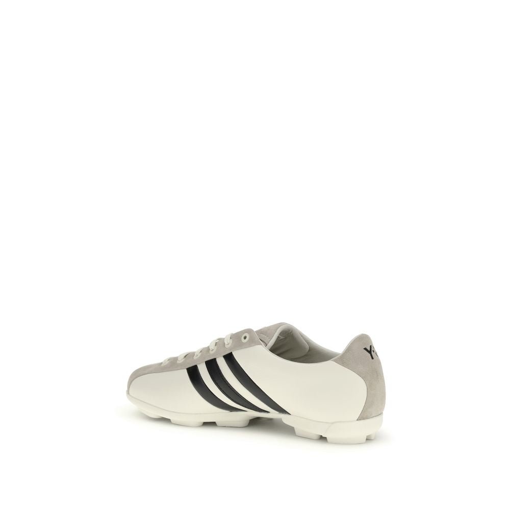 White Calf Leather Bos Taurus Athletic Sneakers - TIZZIL