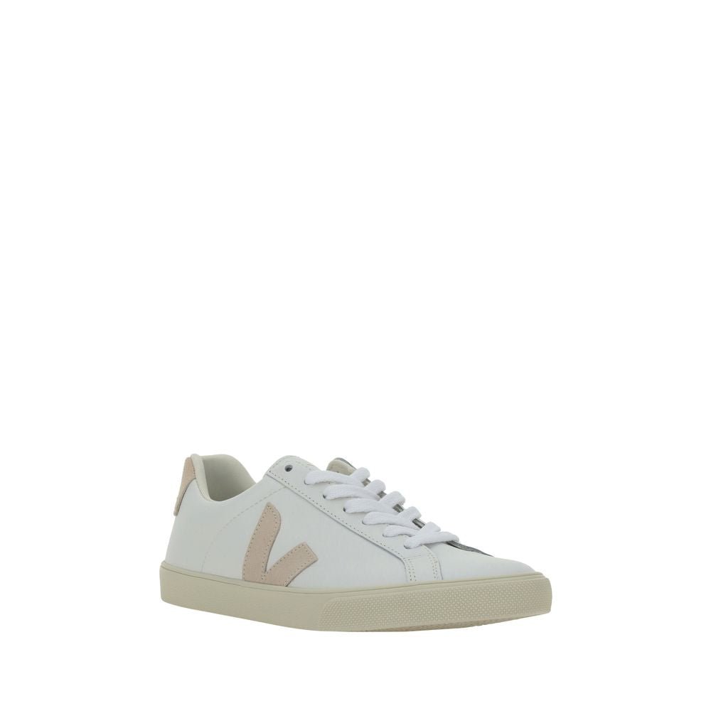 White Calf Leather Bos Taurus Sneakers - TIZZIL