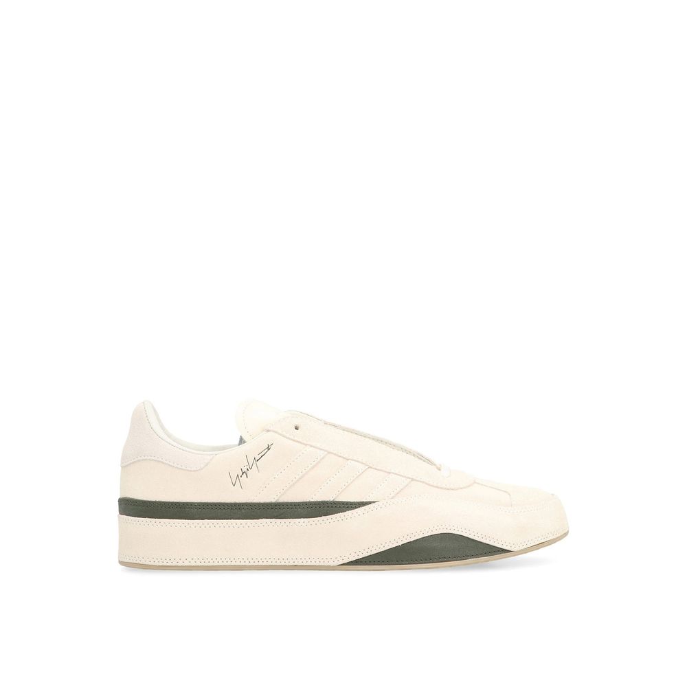 White Calfskin Low Top Sneakers - TIZZIL