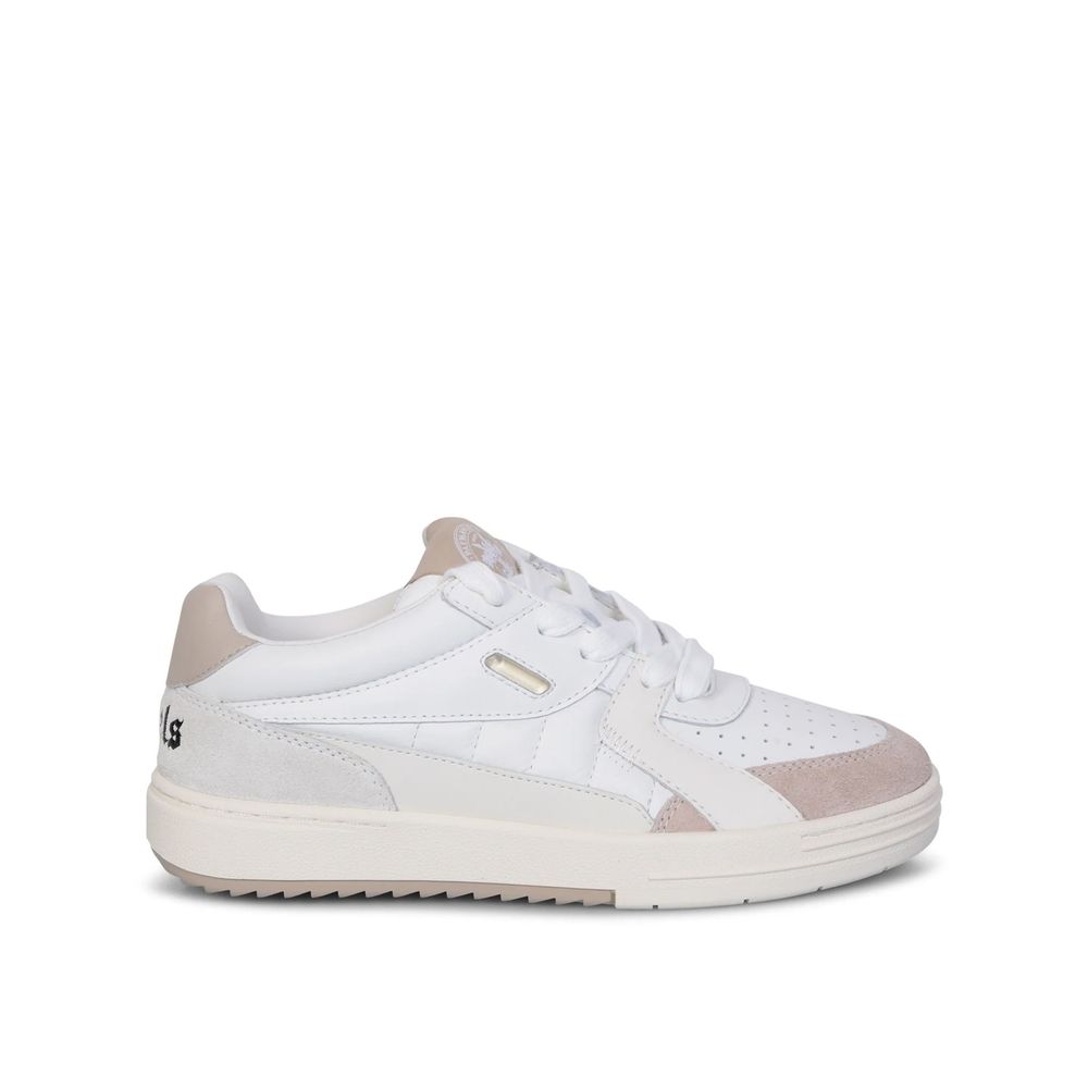 White Calfskin Sneakers - TIZZIL