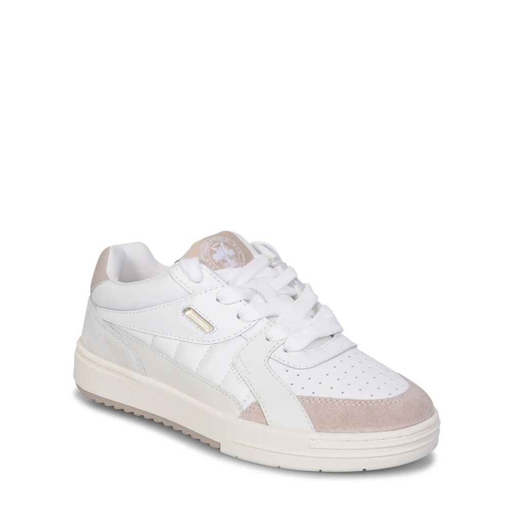 White Calfskin Sneakers - TIZZIL