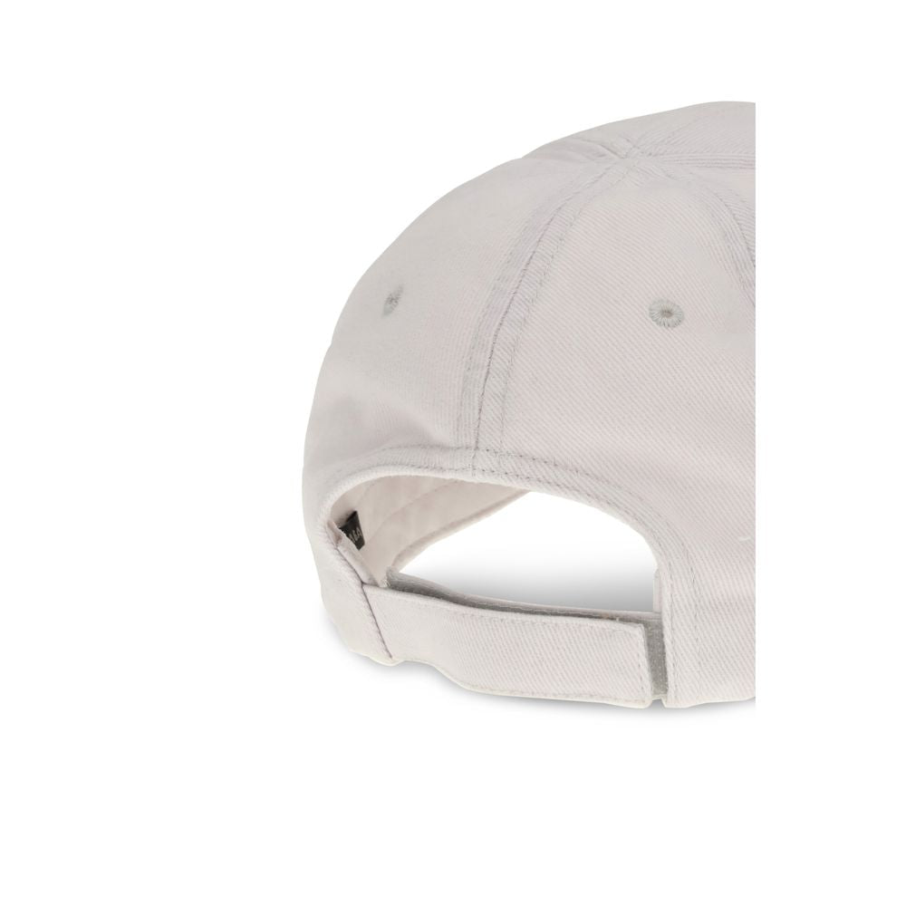 White Cotton Cap (Baseball Hat) - TIZZIL
