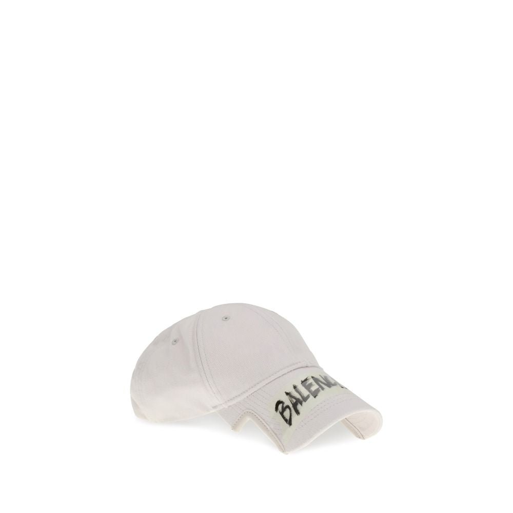 White Cotton Cap (Baseball Hat) - TIZZIL
