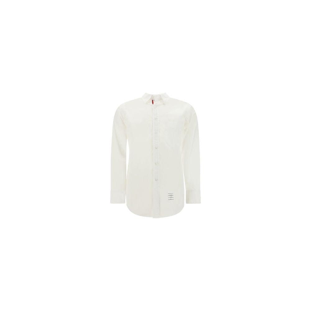 White Cotton Dress Shirt - TIZZIL