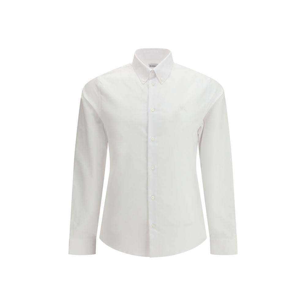 White Cotton Dress Shirt - TIZZIL