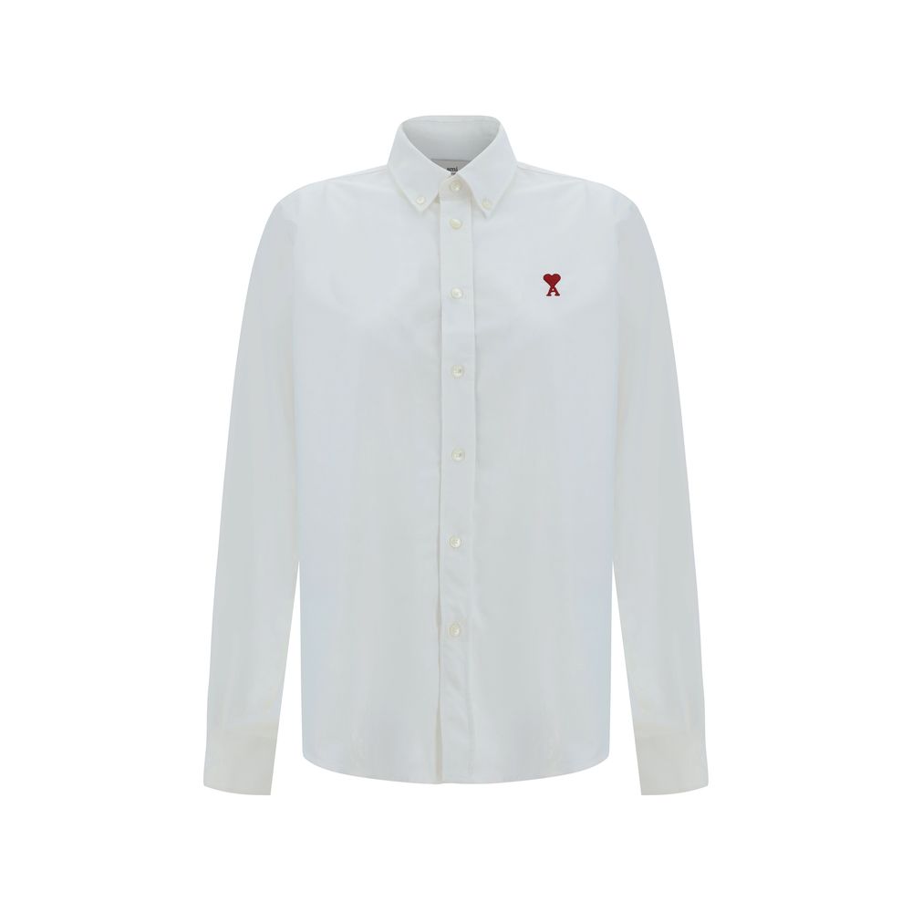White Cotton Dress Shirt - TIZZIL