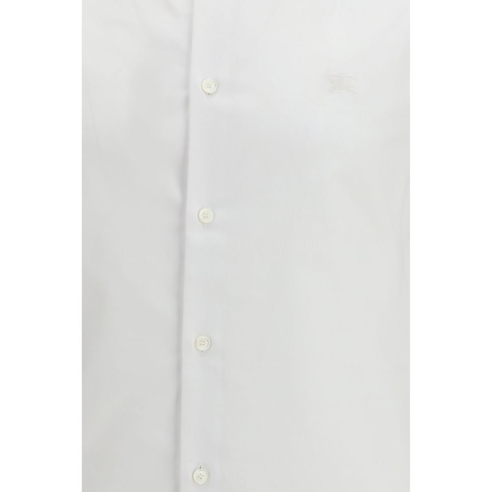 White Cotton Dress Shirt - TIZZIL