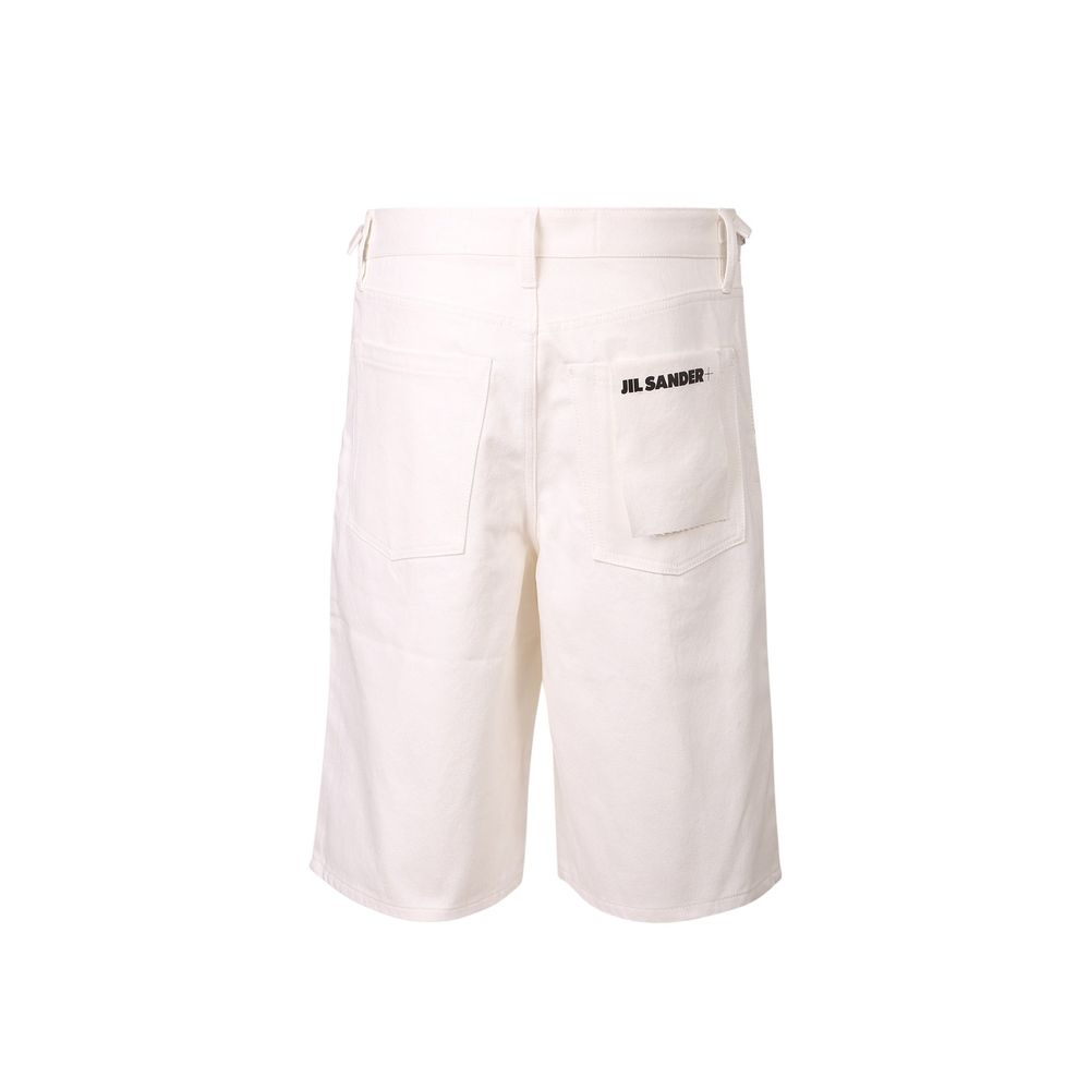 White Cotton Knee Length - TIZZIL