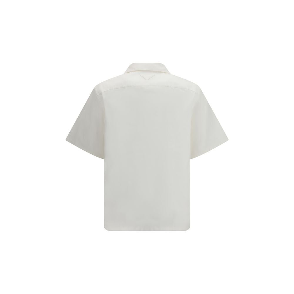 White Cotton Shirt - TIZZIL