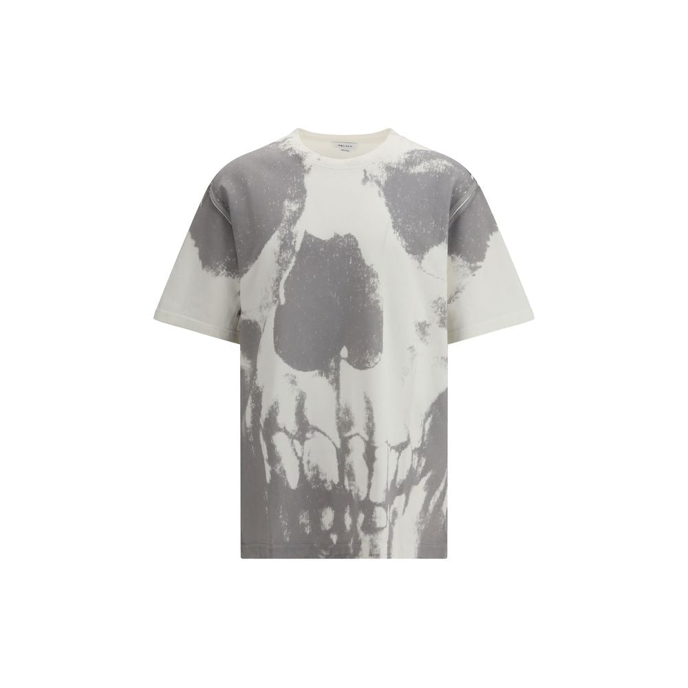 White Cotton T-Shirt - TIZZIL
