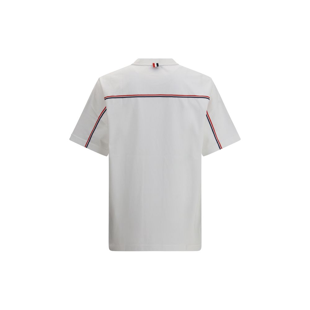 White Cotton T-Shirt - TIZZIL