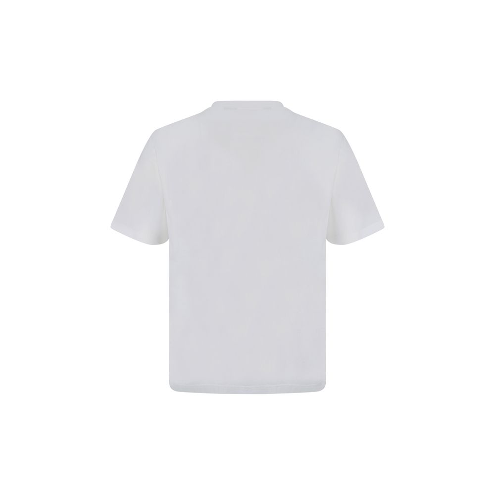 White Cotton T-Shirt - TIZZIL