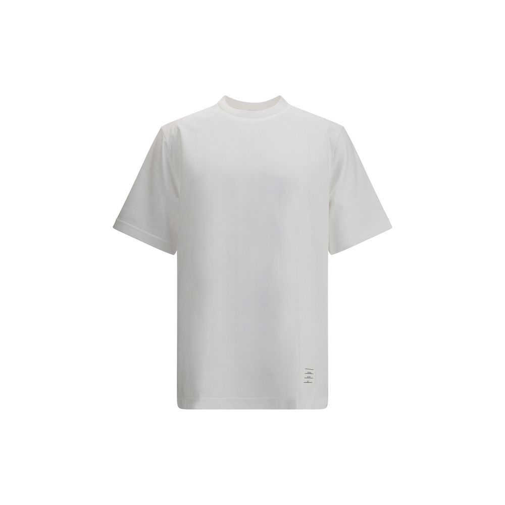 White Cotton T-Shirt - TIZZIL