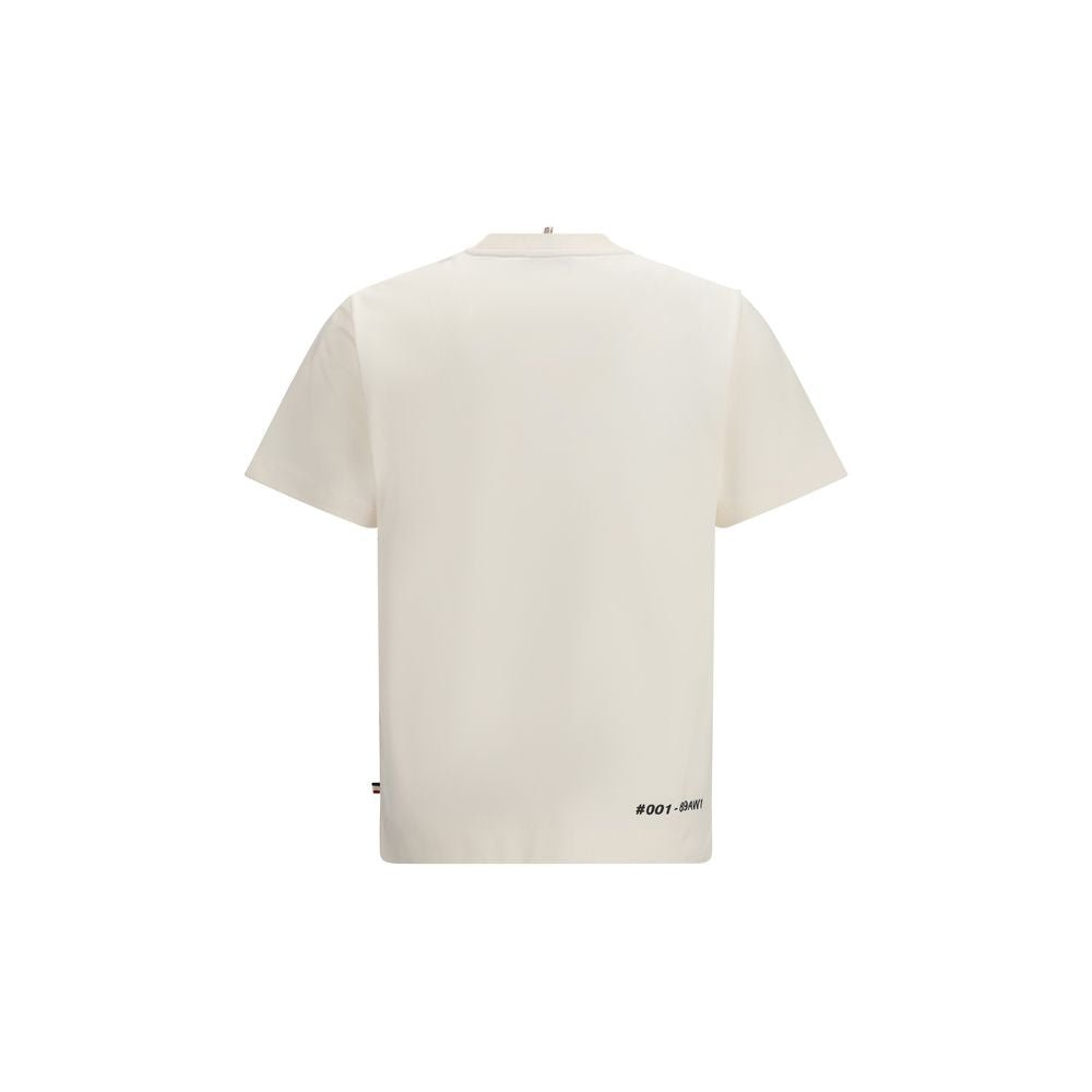 White Cotton T-Shirt - TIZZIL