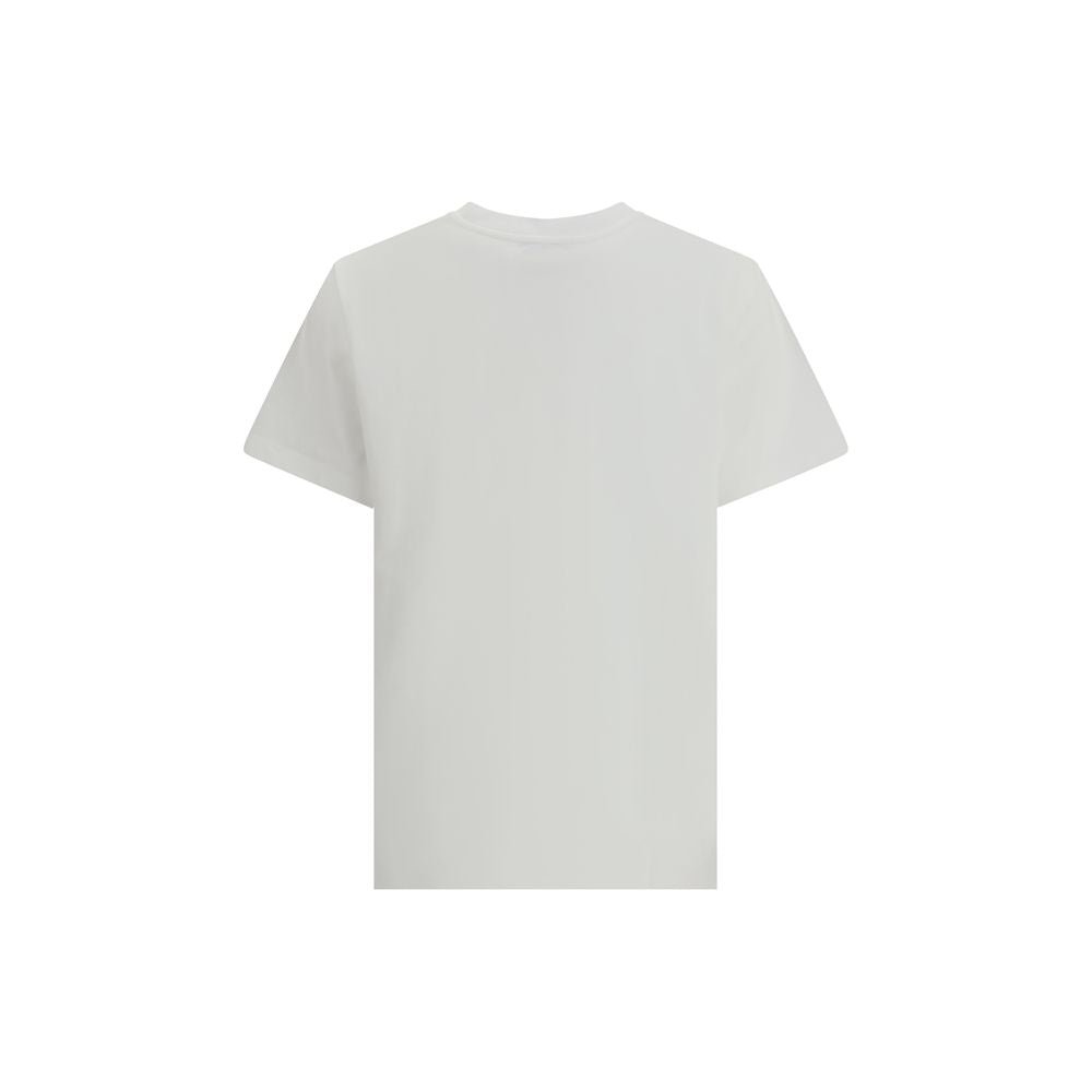 White Cotton T-Shirt - TIZZIL