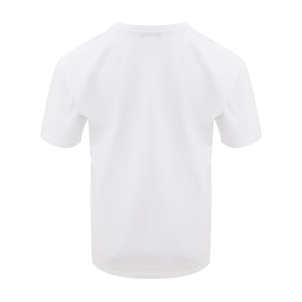 White Cotton T-Shirt - TIZZIL