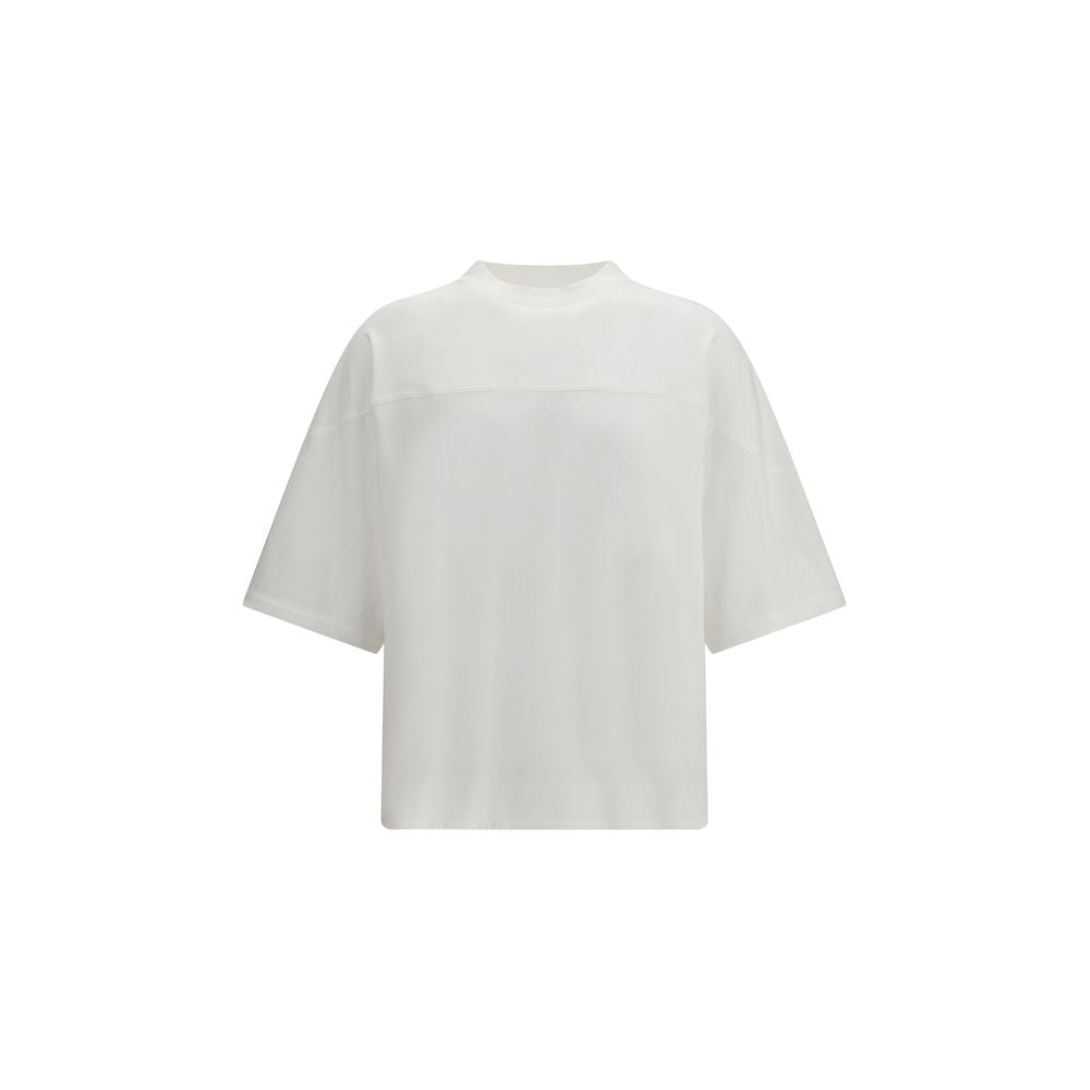 White Cotton T-Shirt - TIZZIL