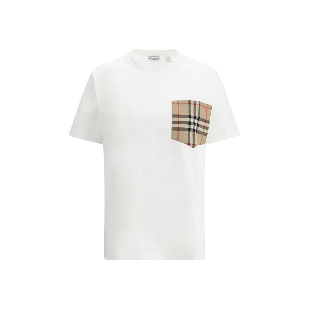 White Cotton T-Shirt - TIZZIL