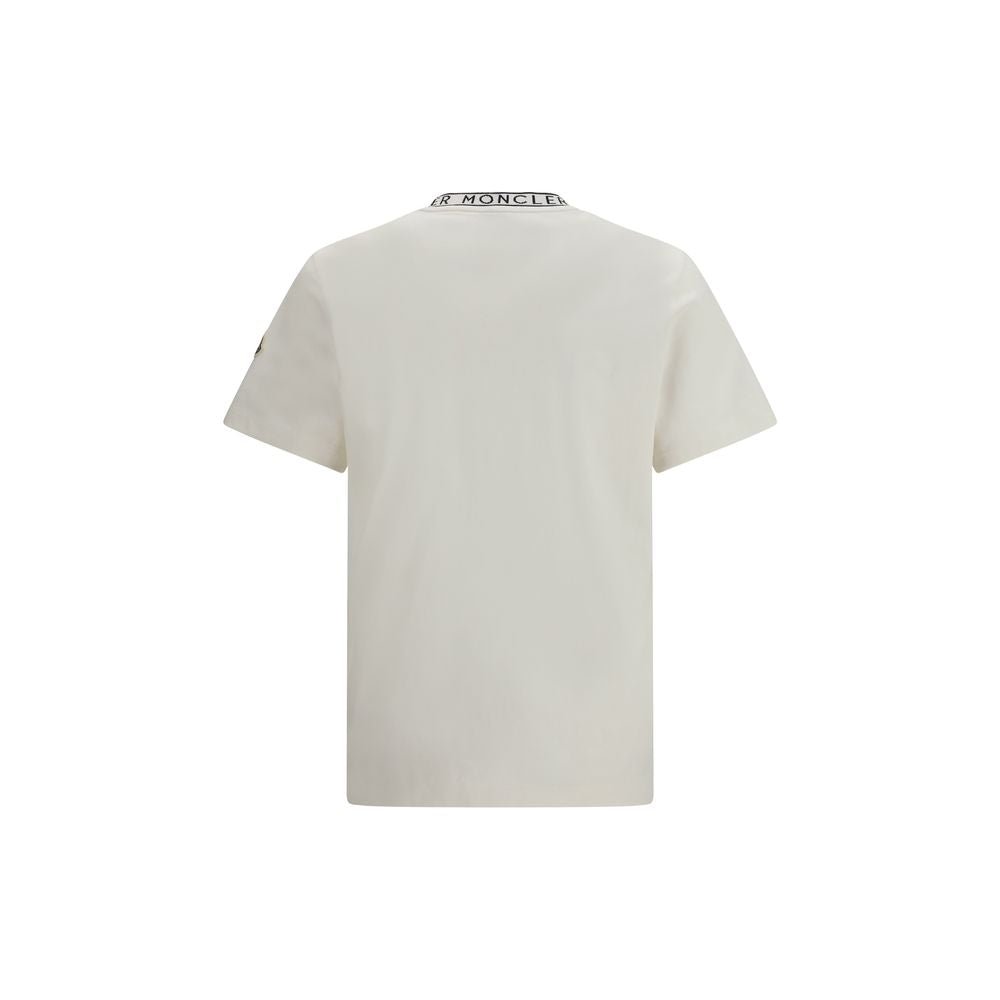 White Cotton T-Shirt - TIZZIL