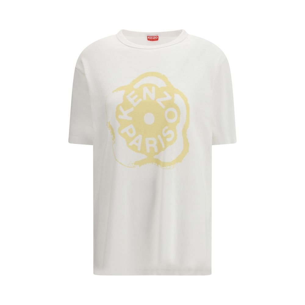 White Cotton T-Shirt - TIZZIL