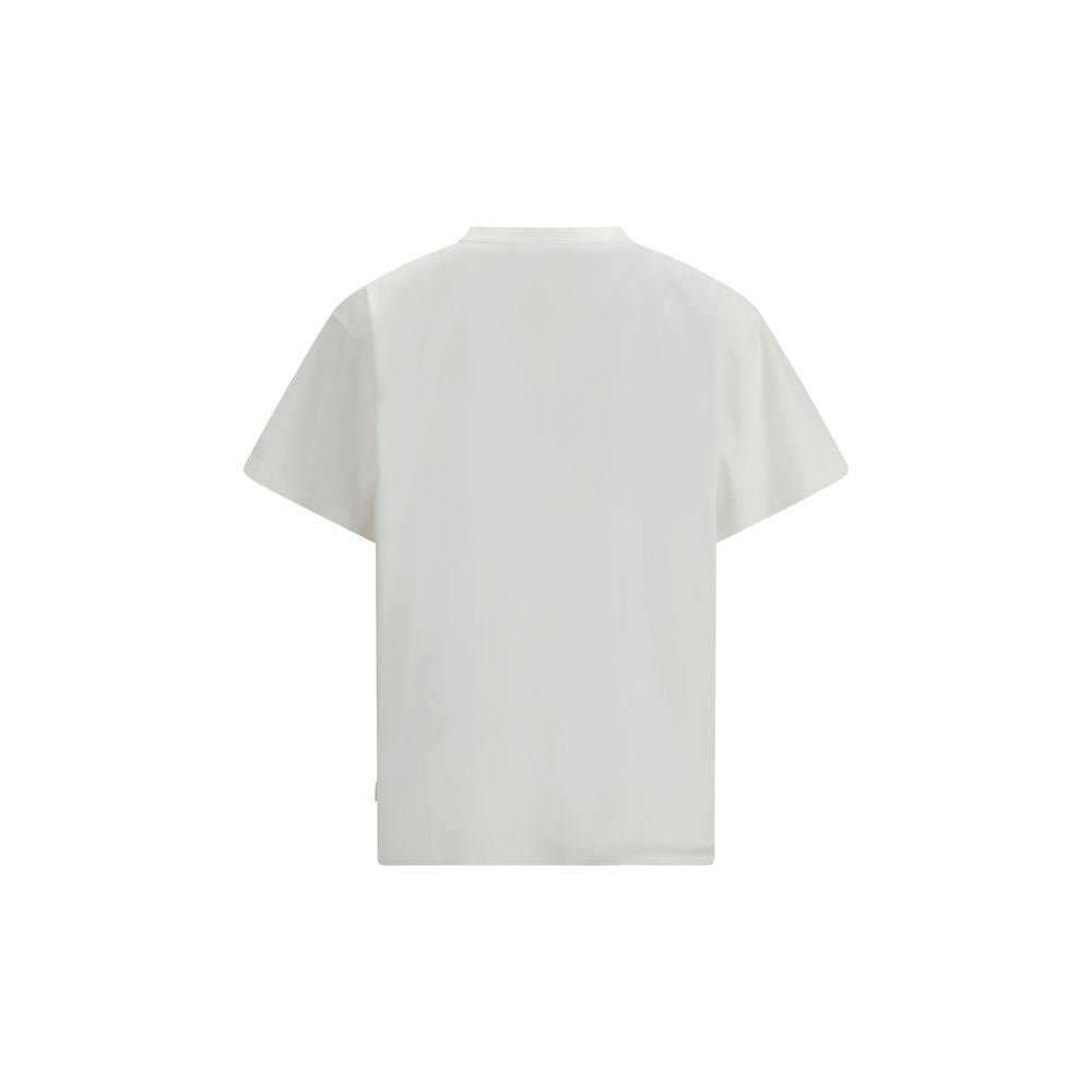 White Cotton T-Shirt - TIZZIL