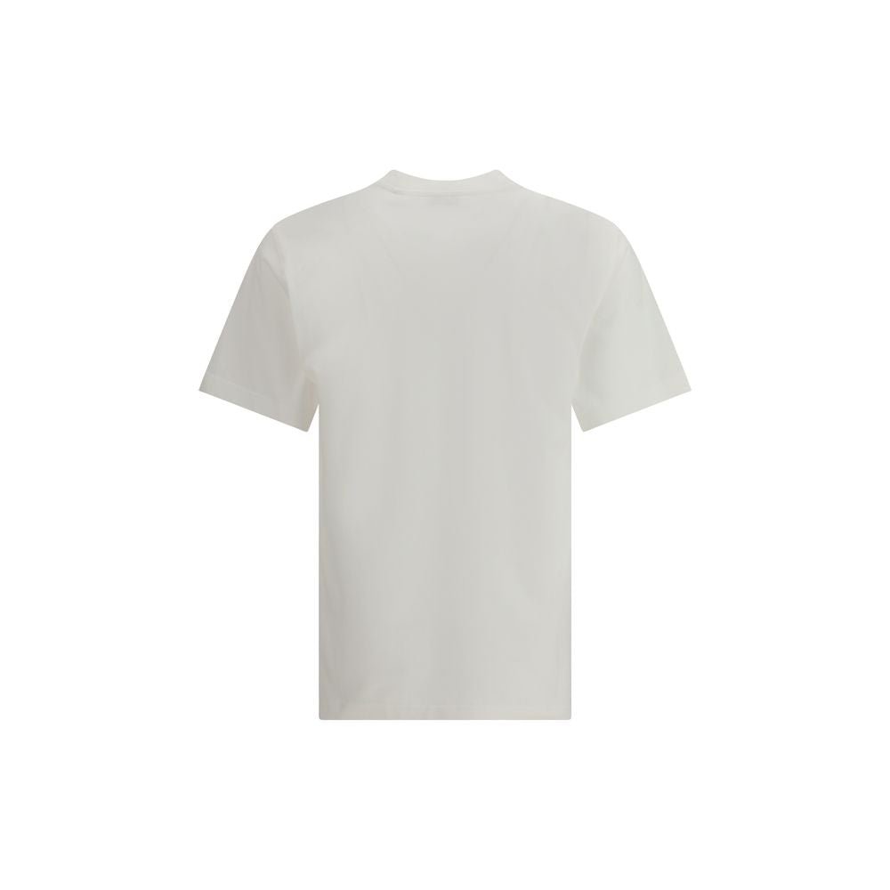 White Cotton T-Shirt - TIZZIL