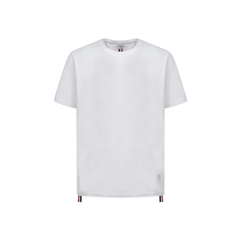White Cotton T-Shirt - TIZZIL