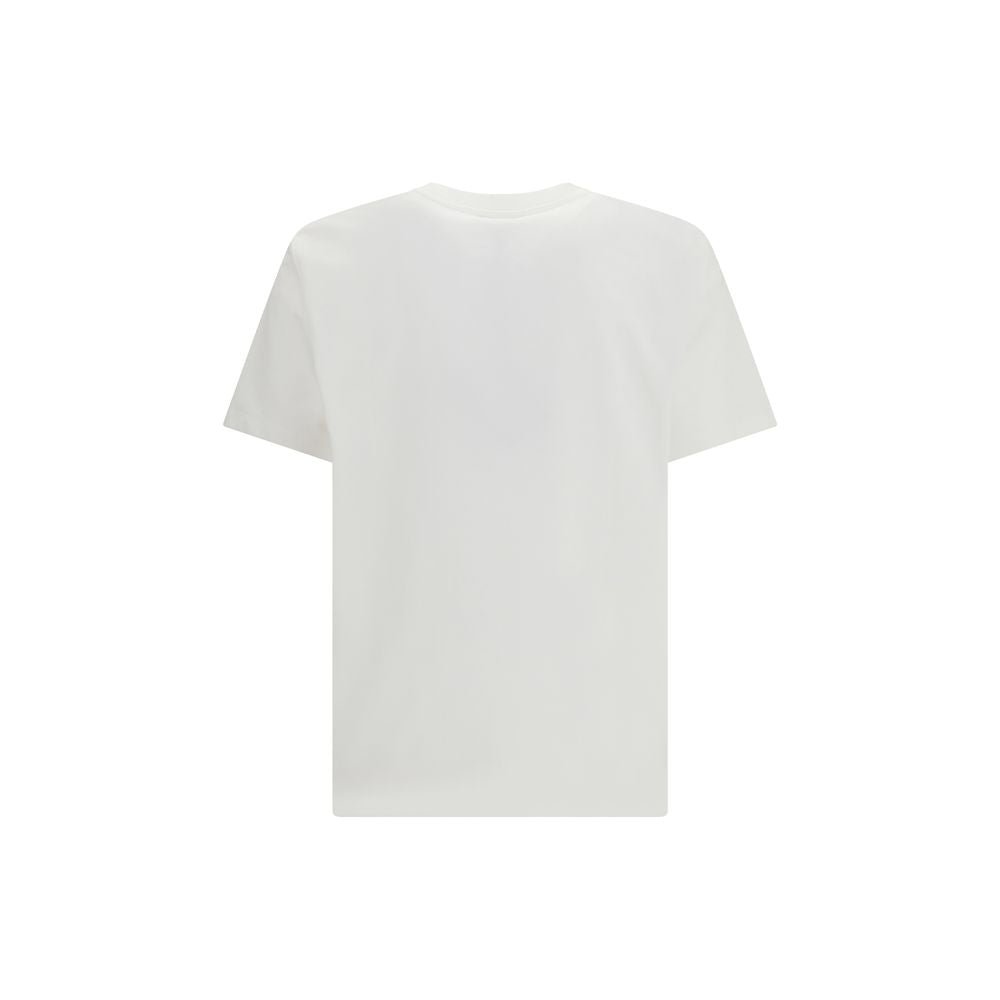 White Cotton T-Shirt - TIZZIL
