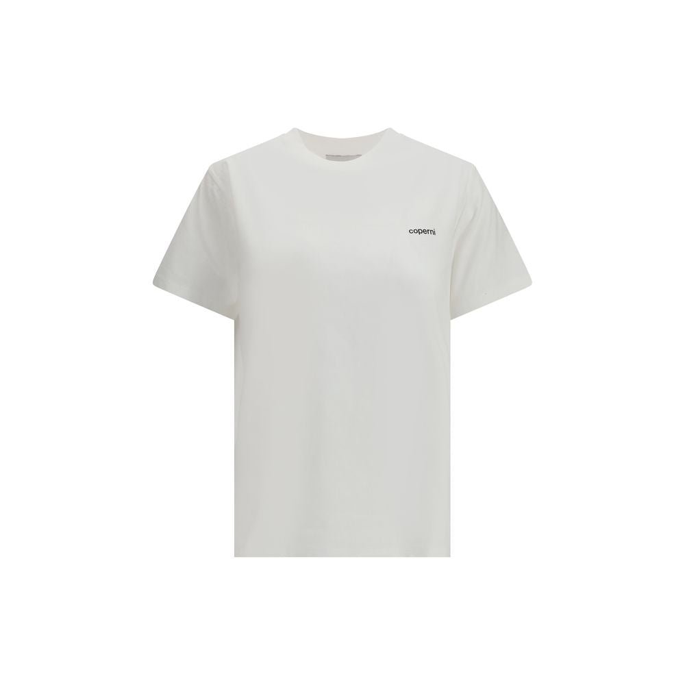 White Cotton T-Shirt - TIZZIL