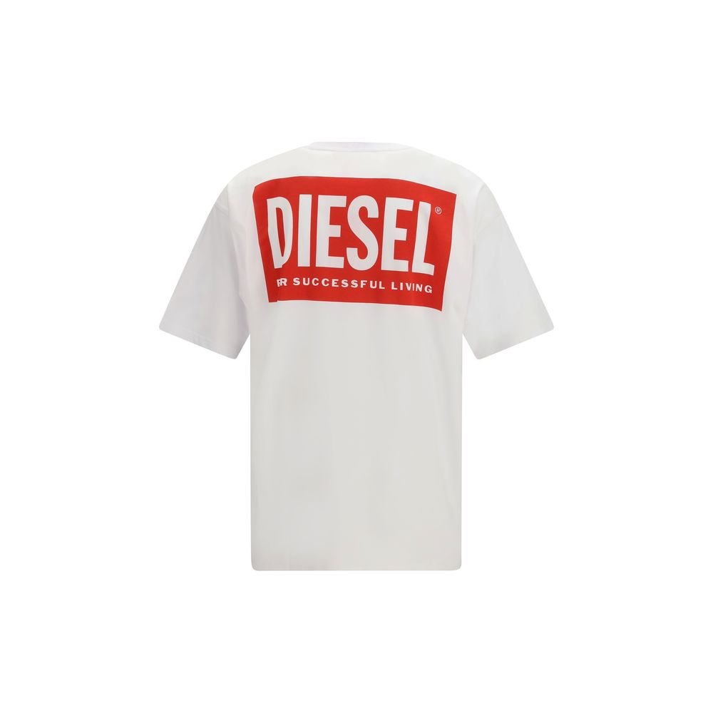 White Cotton T-Shirt - TIZZIL