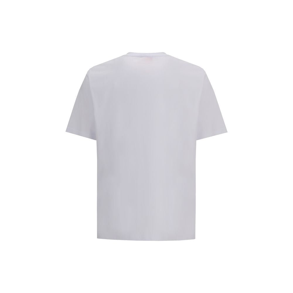 White Cotton T-Shirt - TIZZIL
