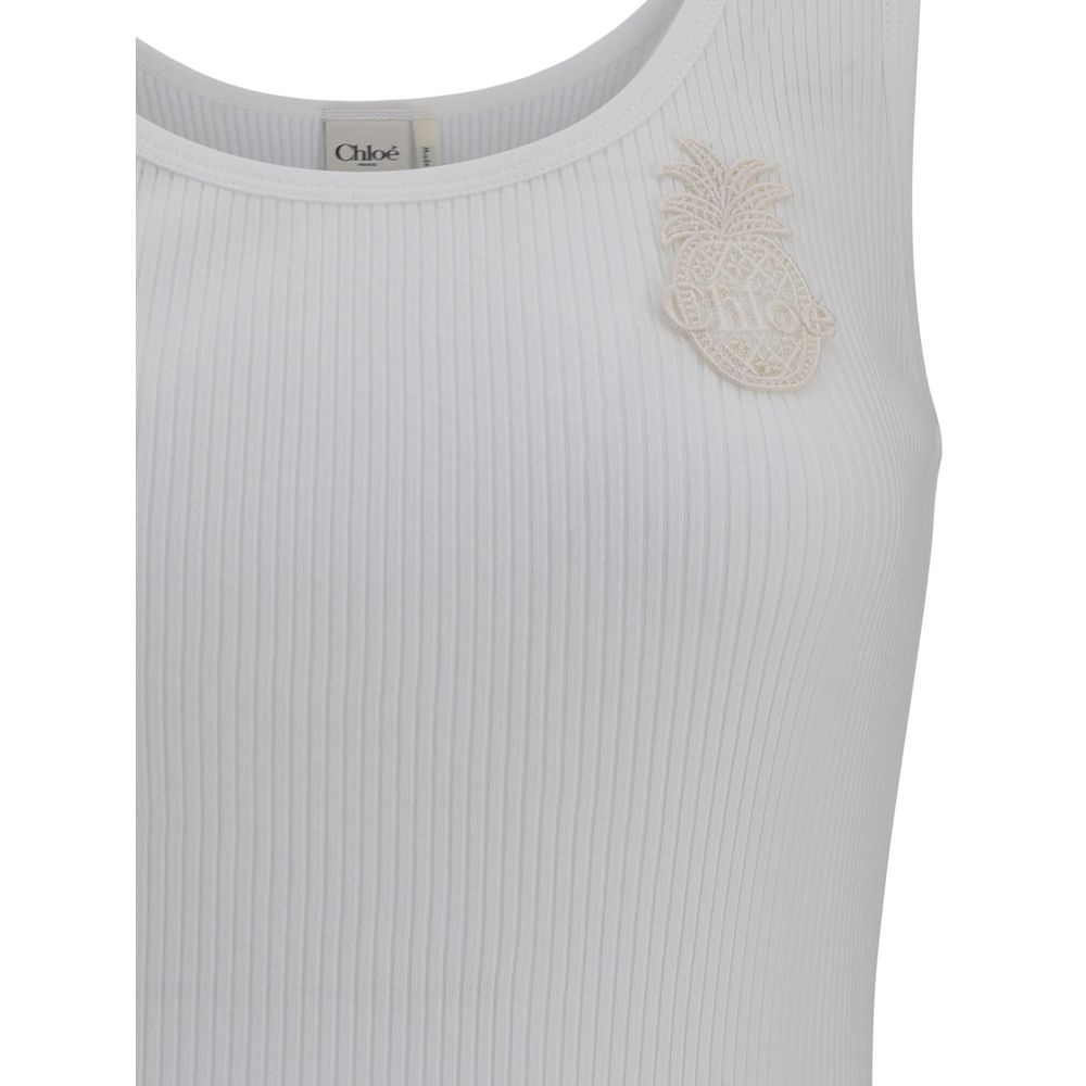 White Cotton Top - TIZZIL