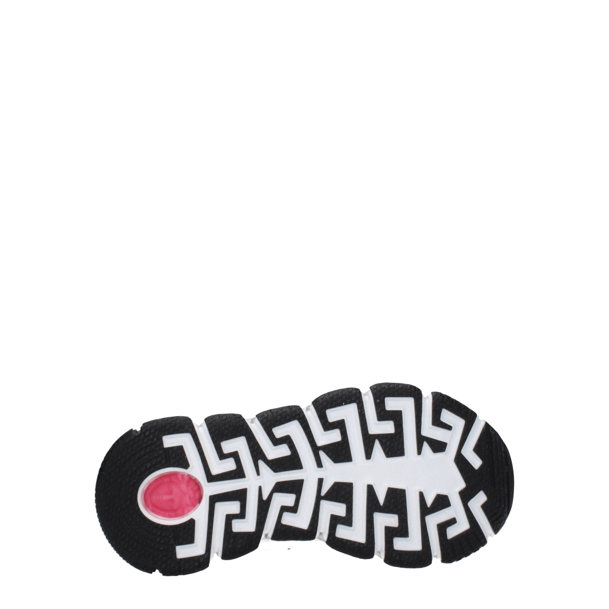 White Fabric Athletic Sneakers - TIZZIL