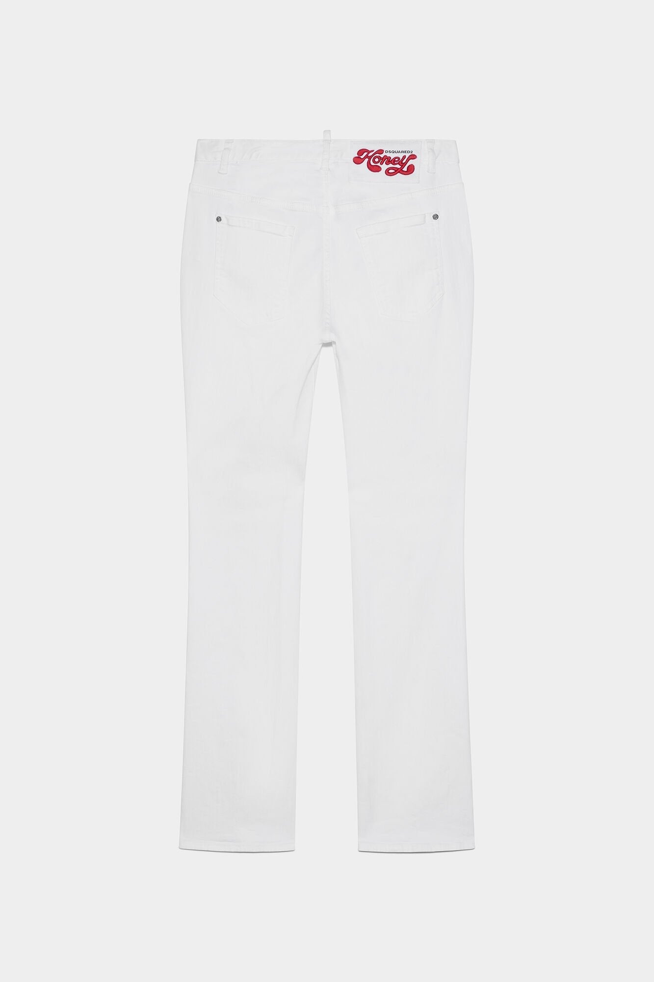 White Fibres Casual Pants - TIZZIL