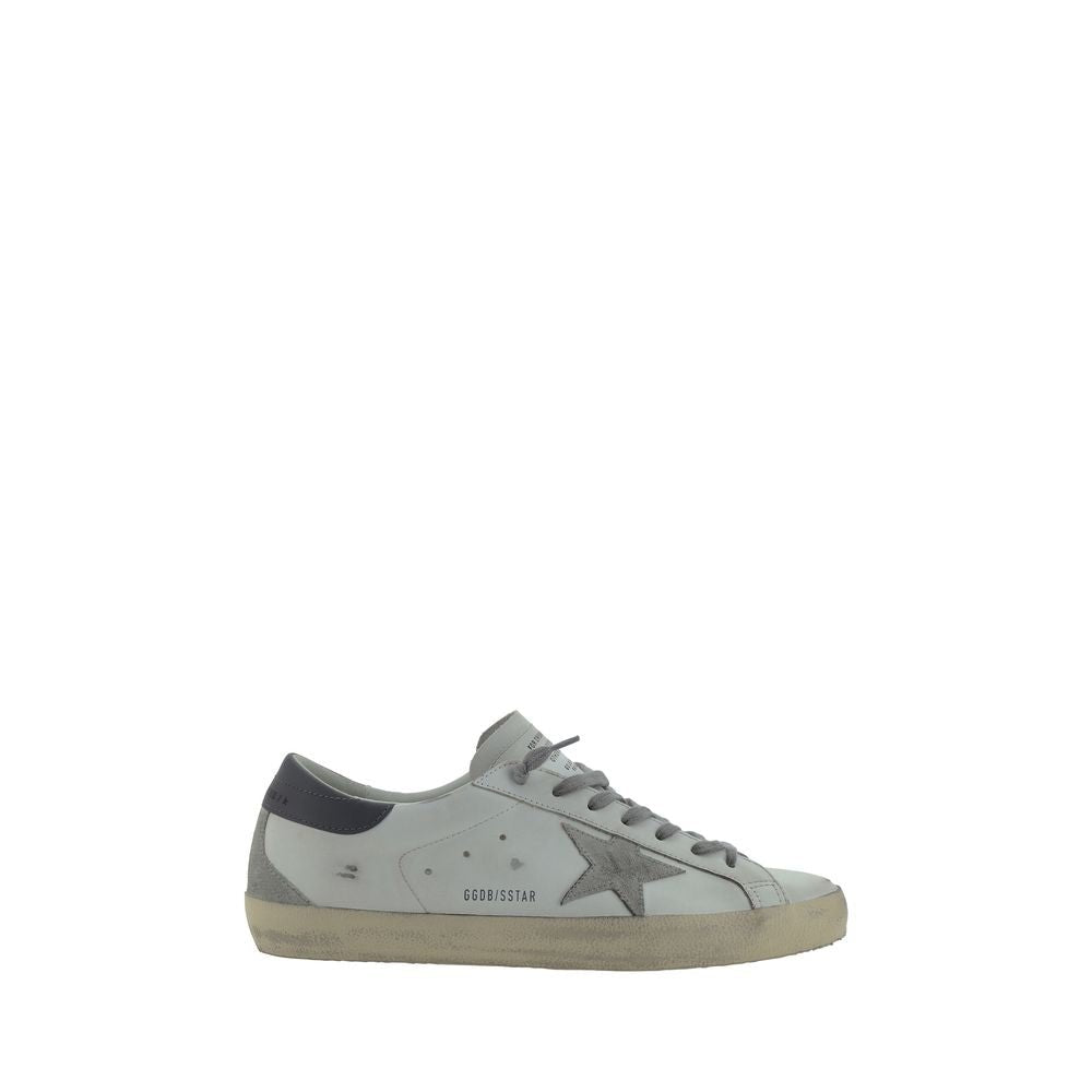 White Goatskin Low Top Sneakers - TIZZIL