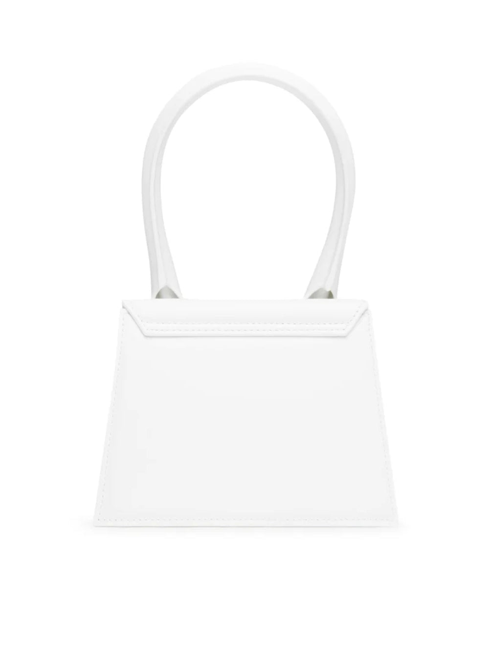 White Leather Le Chiquito moyen bag - TIZZIL