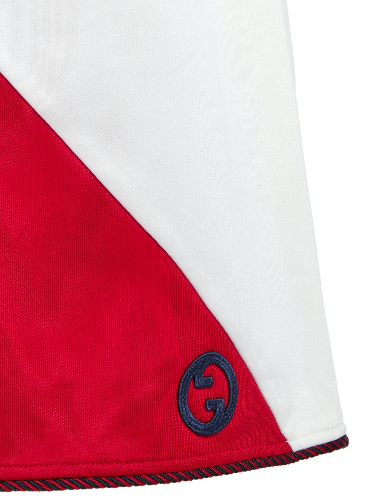 White polyester and Cotton short dress - TIZZIL