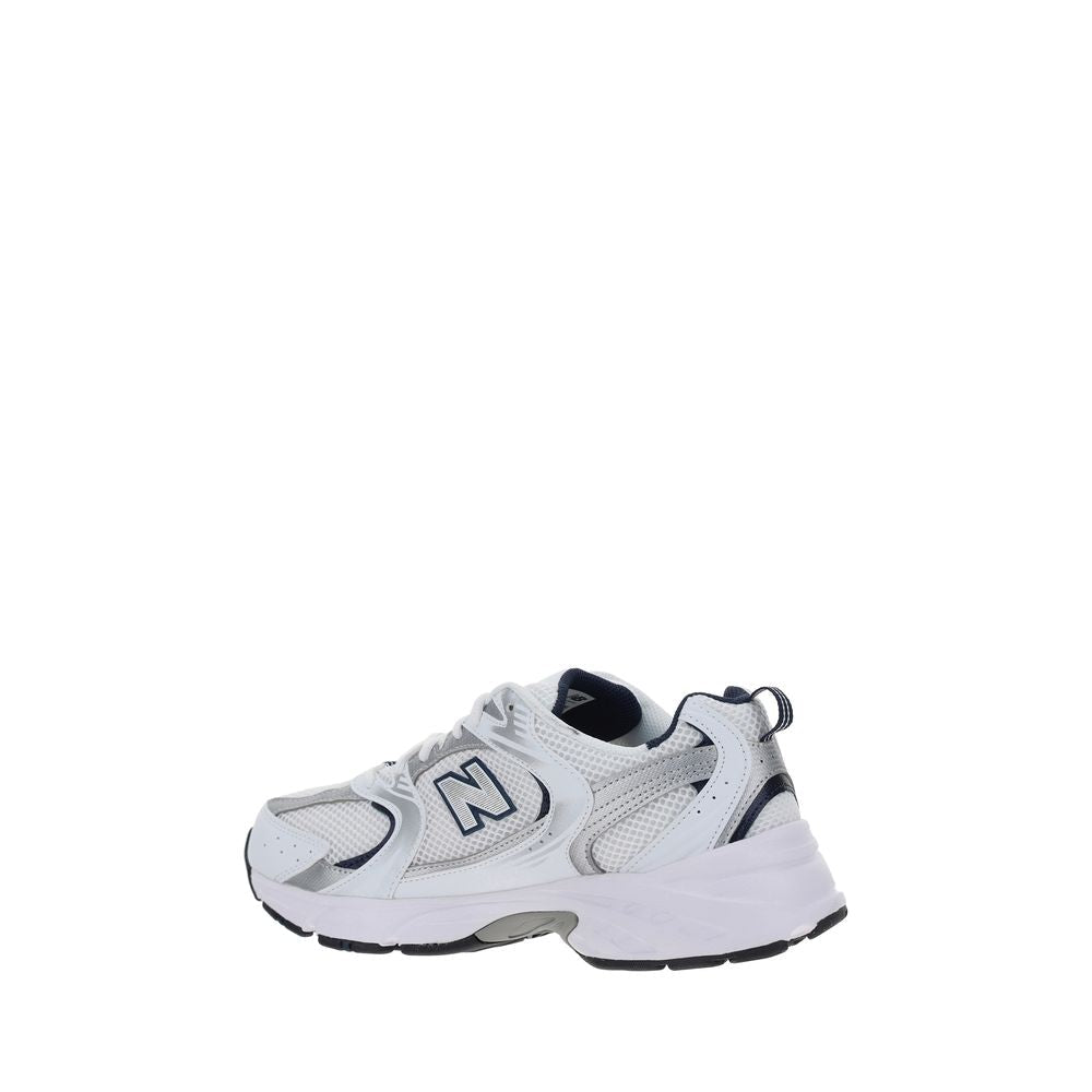 White Polyethylene Athletic Sneakers - TIZZIL